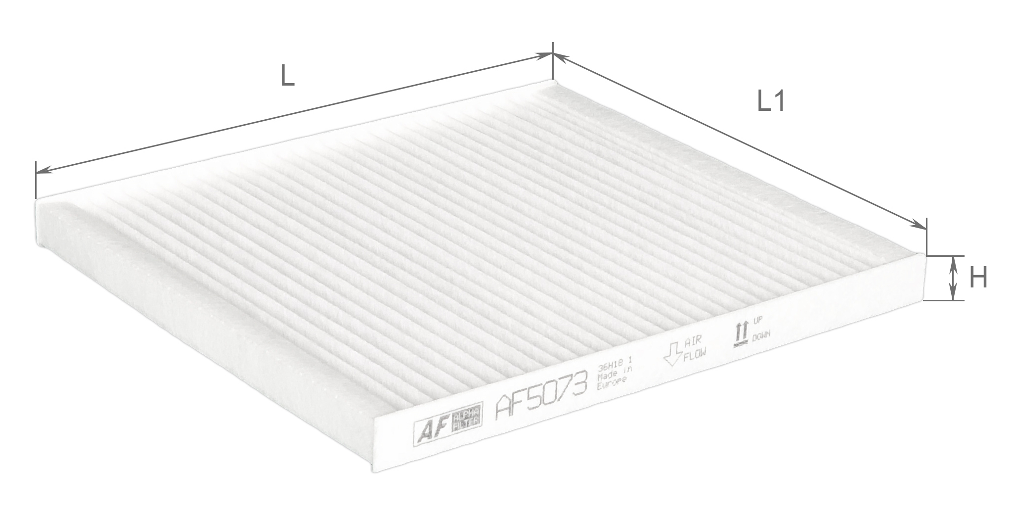 Alpha Filter AF5073 Фільтр салону