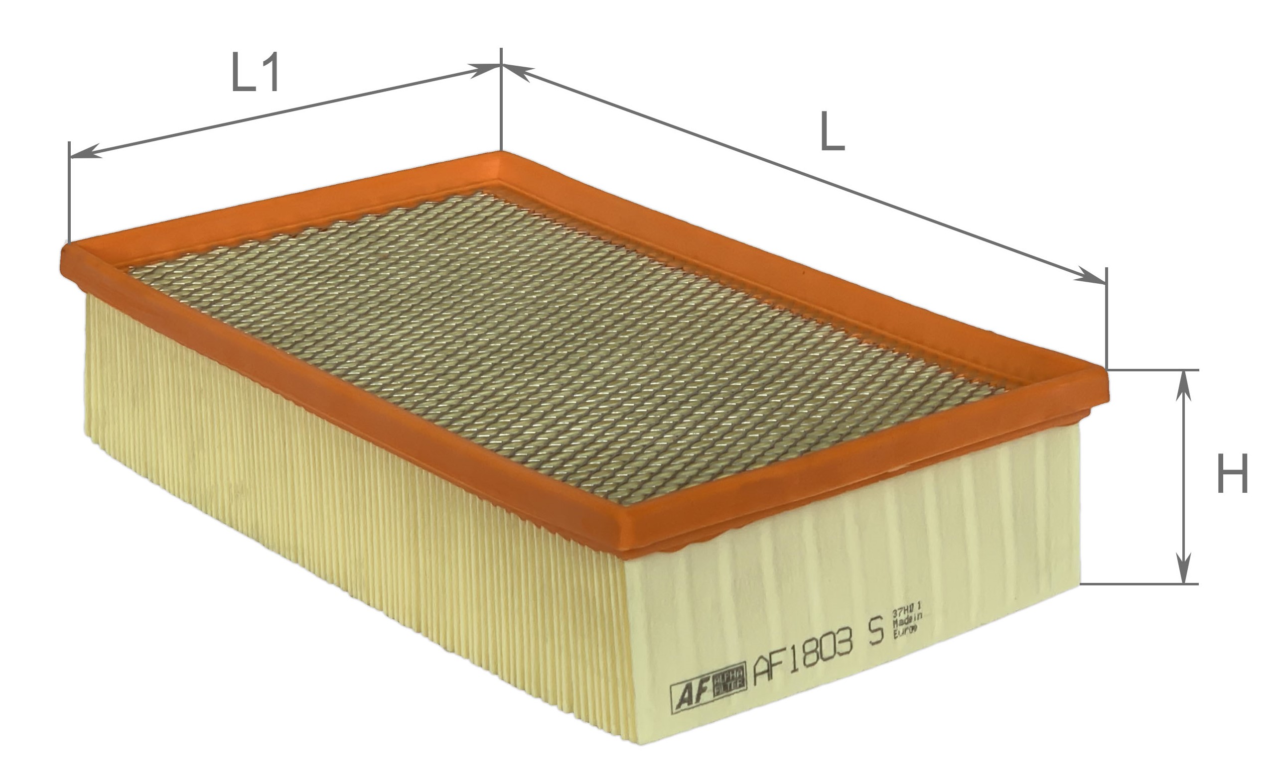 Alpha Filter AF1803S Air filter Alpha Filter AF1803S Air filter