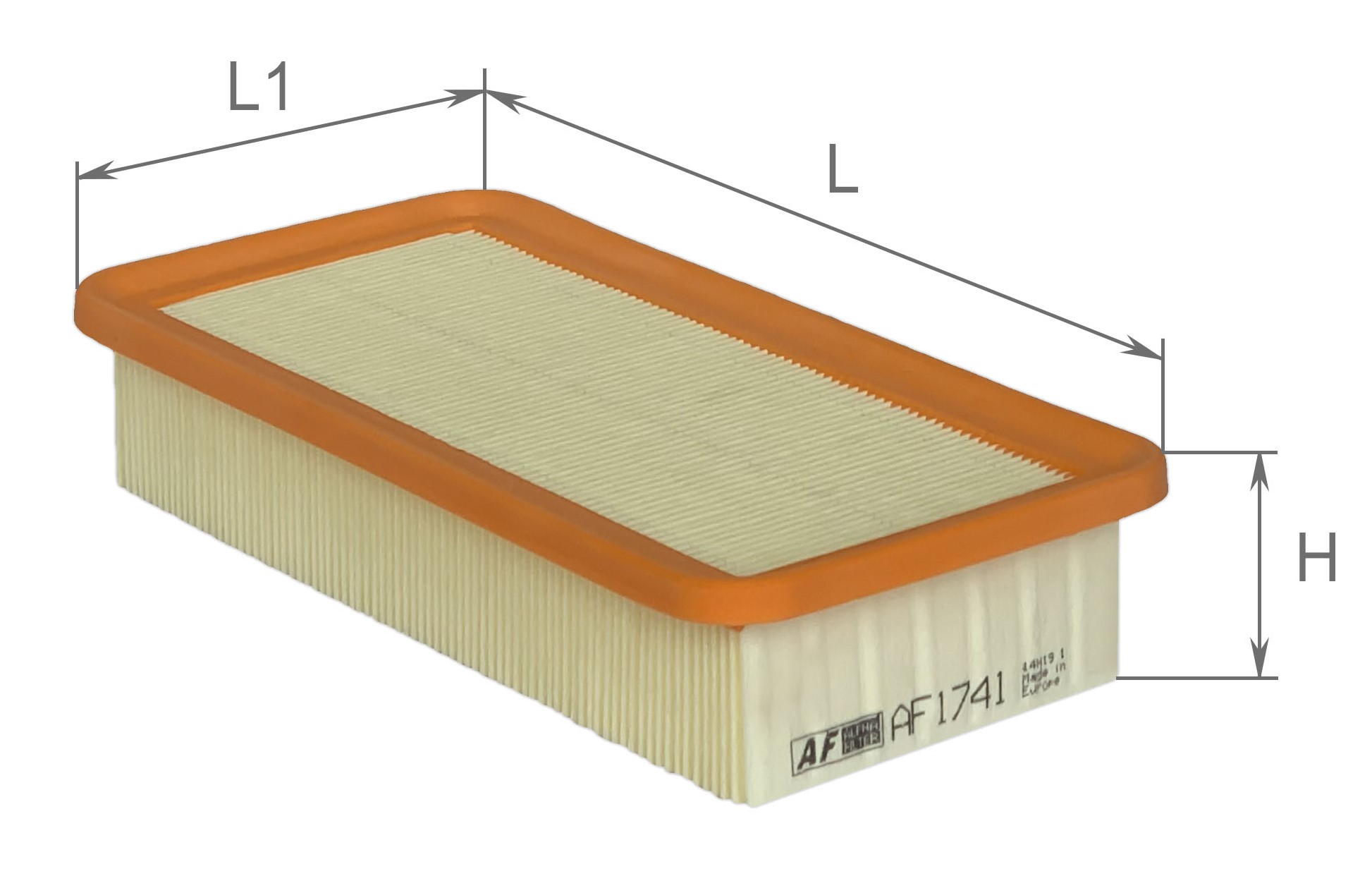 Alpha Filter AF1741 Фильтр воздушный