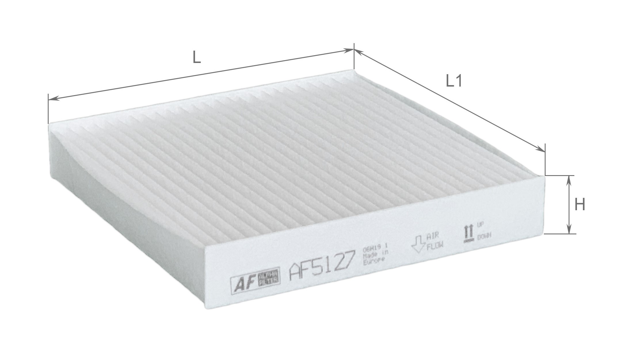 Alpha Filter AF5127 Фільтр салону Alpha Filter AF5127 Фільтр салону