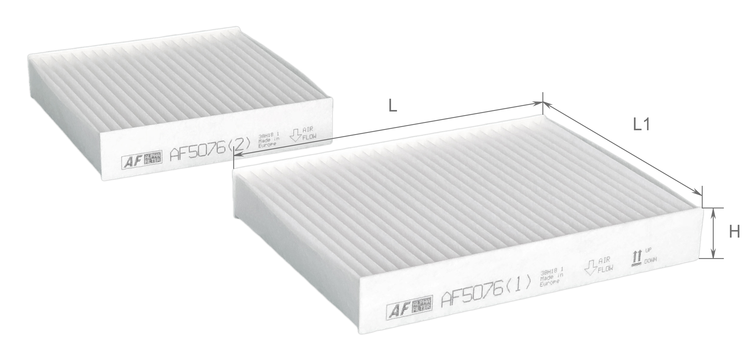 Alpha Filter AF5076 Фільтр салона