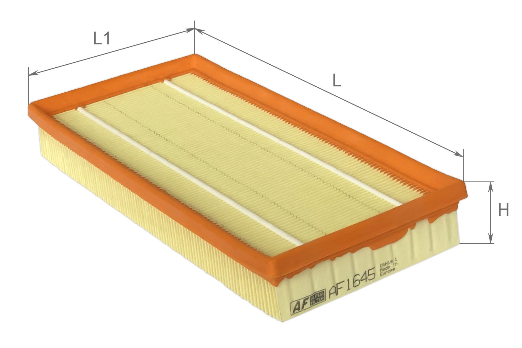Alpha Filter AF1645 Air filter Alpha Filter AF1645 Air filter