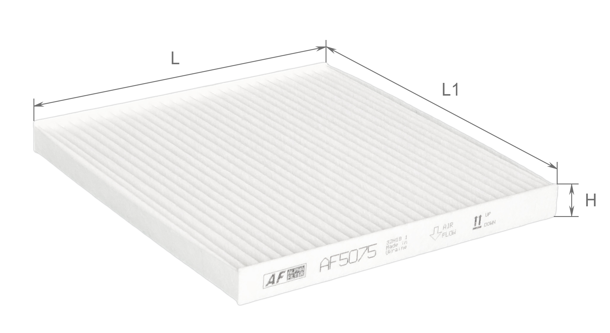 Alpha Filter AF5075 Фільтр салону Alpha Filter AF5075 Фільтр салону