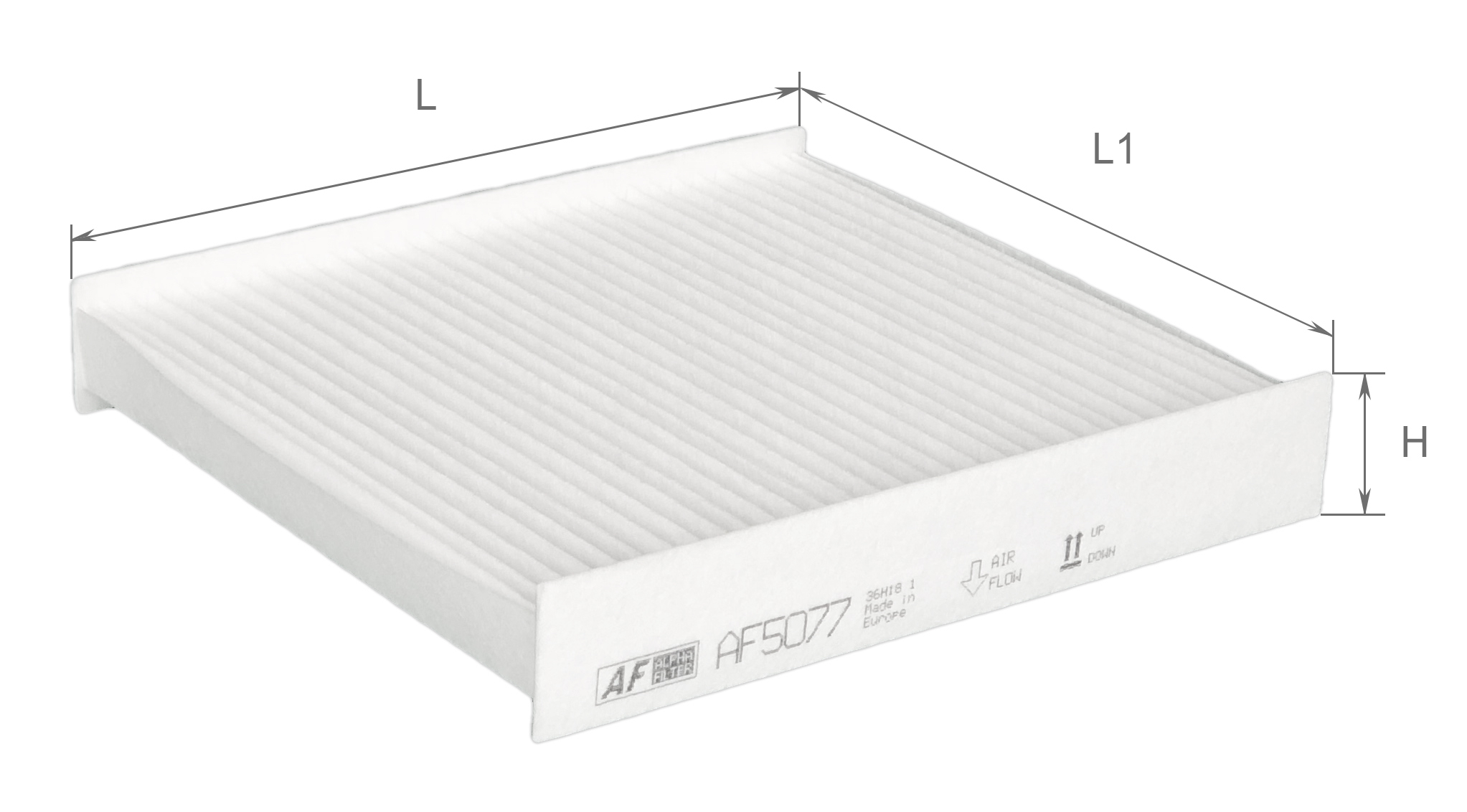 Alpha Filter AF5077 Фільтр салону