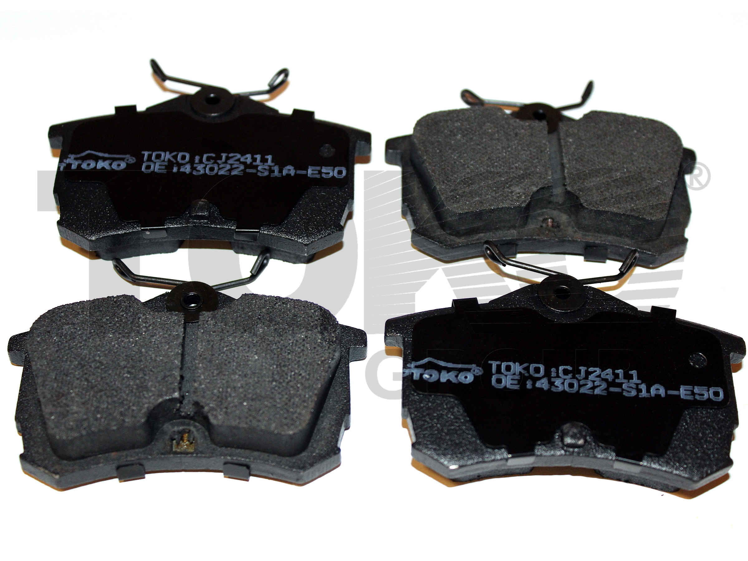 TOKO T2211011 Колодки тормозные