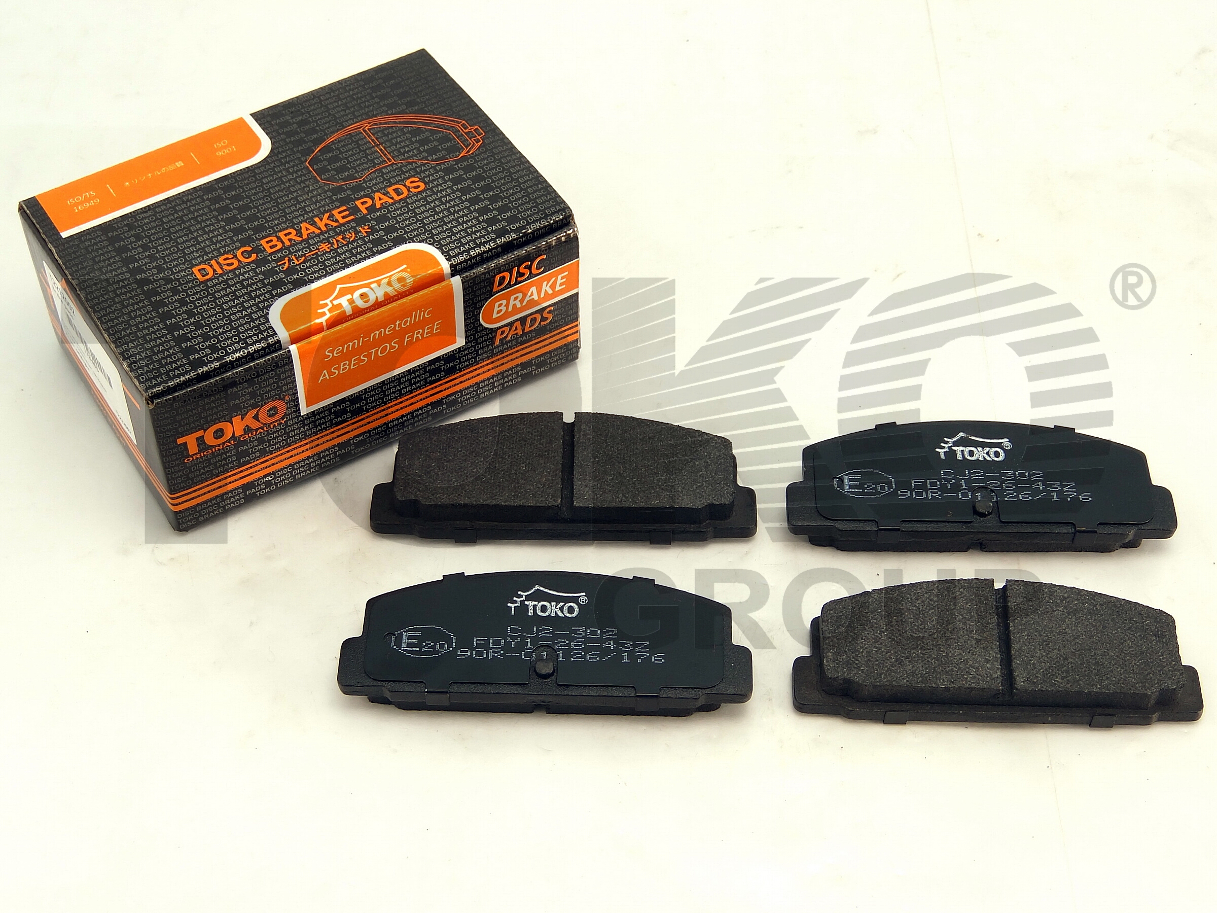 TOKO T2212002 Brake pads TOKO T2212002 Brake pads