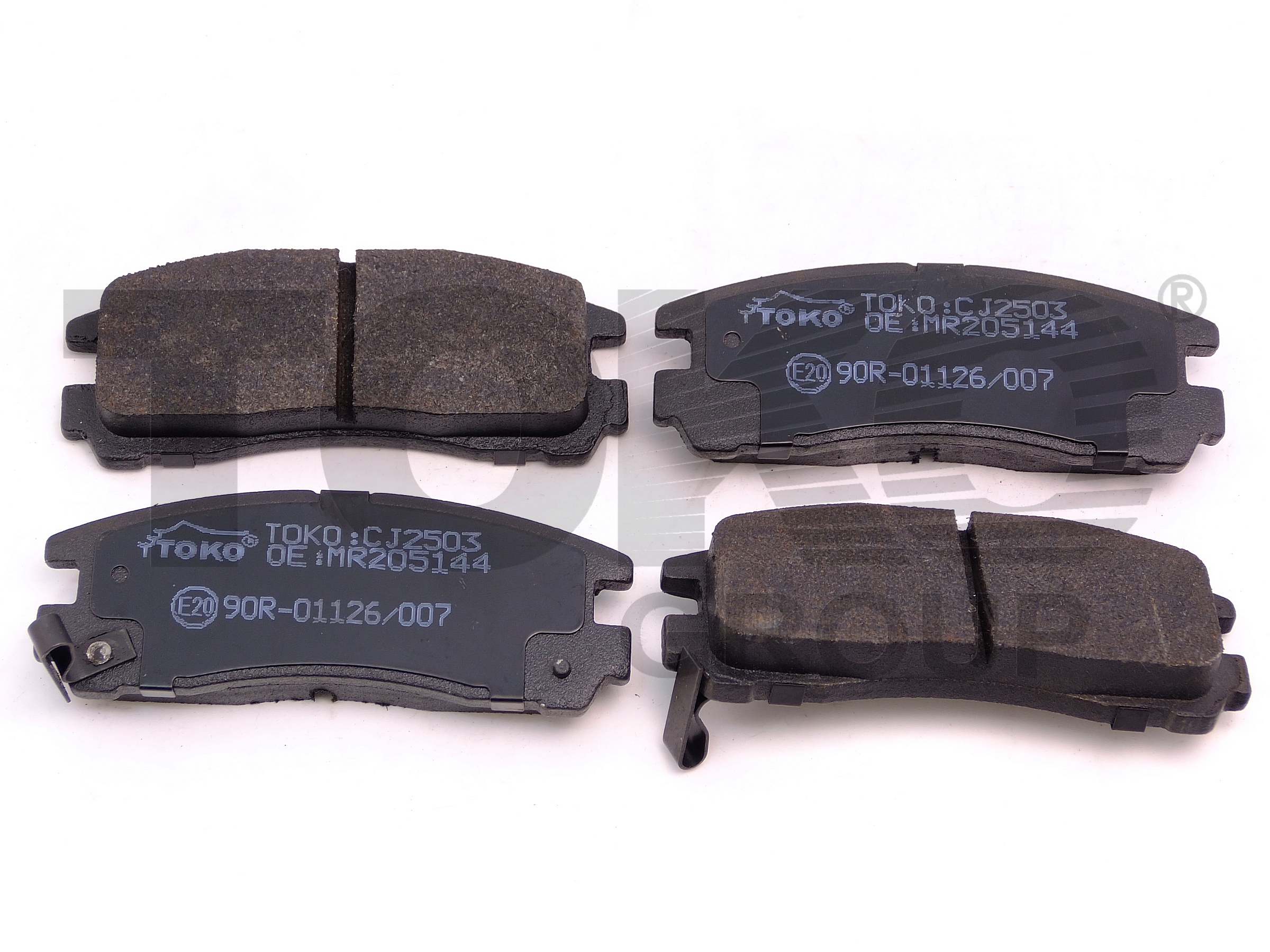 TOKO T2213003 Колодки гальмівні TOKO T2213003 Колодки гальмівні