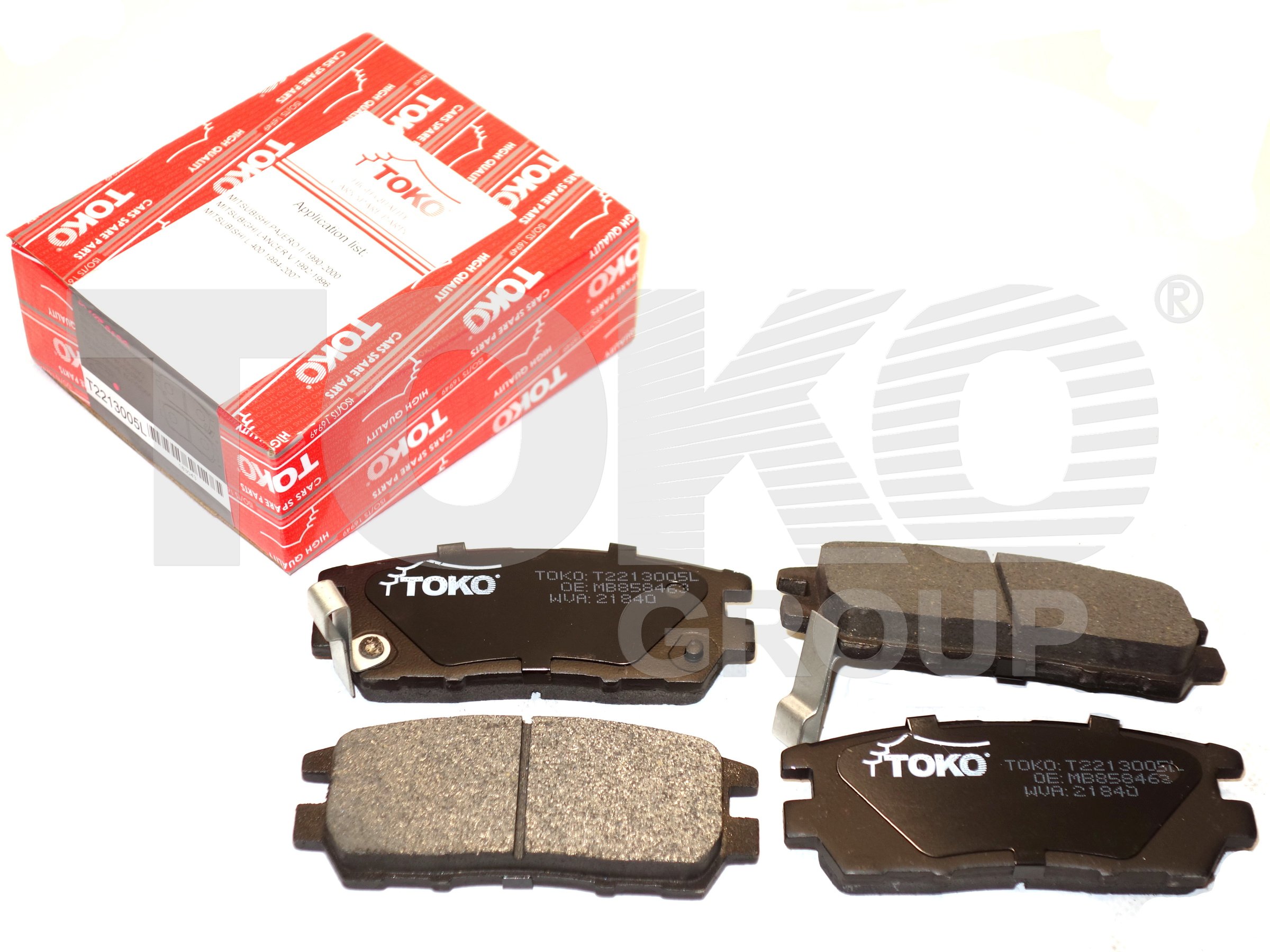 TOKO T2213005L Brake pads