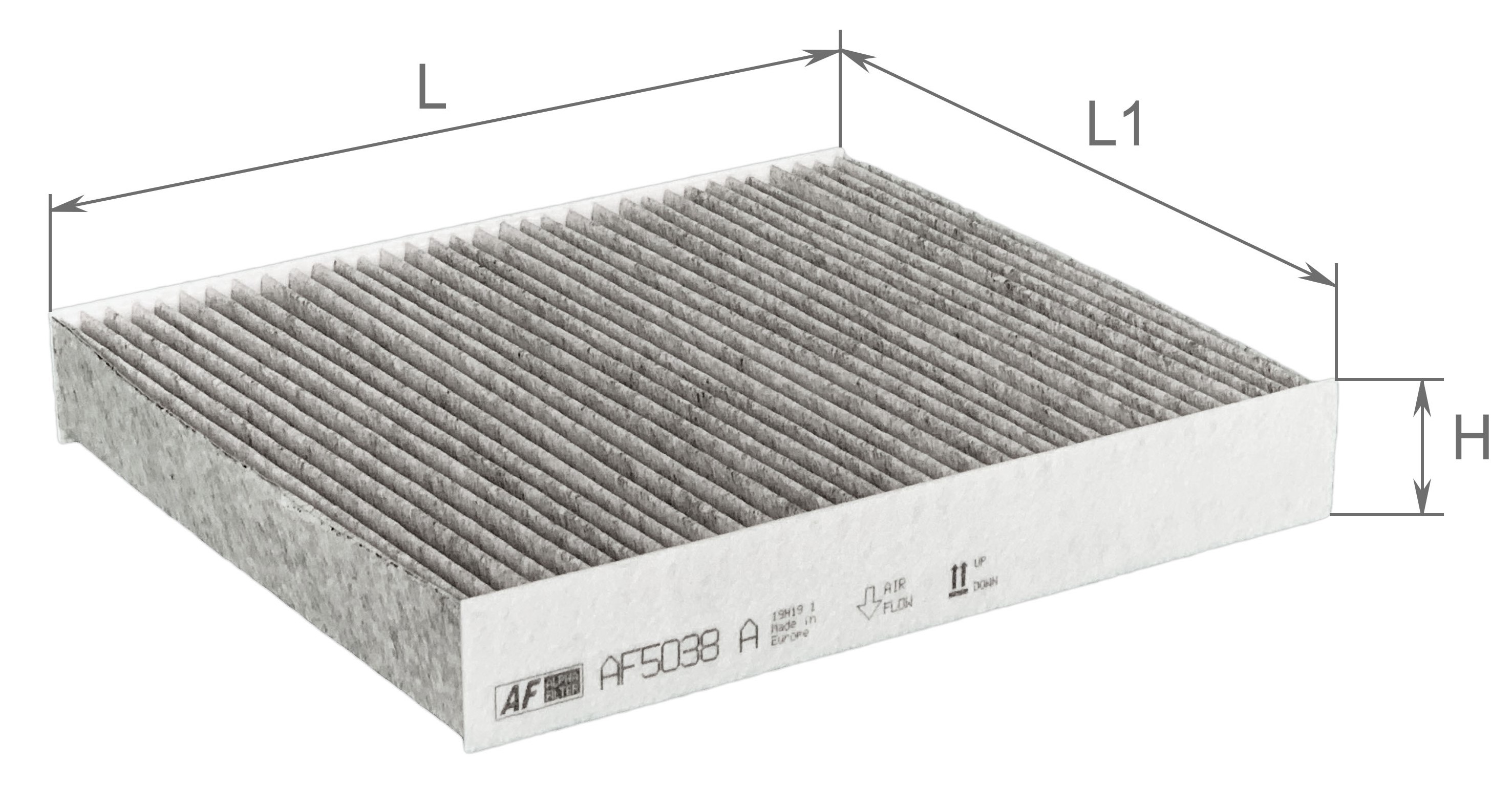 Alpha Filter AF5038A Фильтр салона