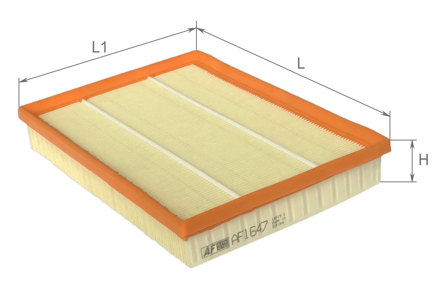 Alpha Filter AF1647 Фильтр воздушный