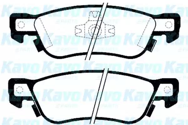 Kavo Parts BP-3502 Brake pads