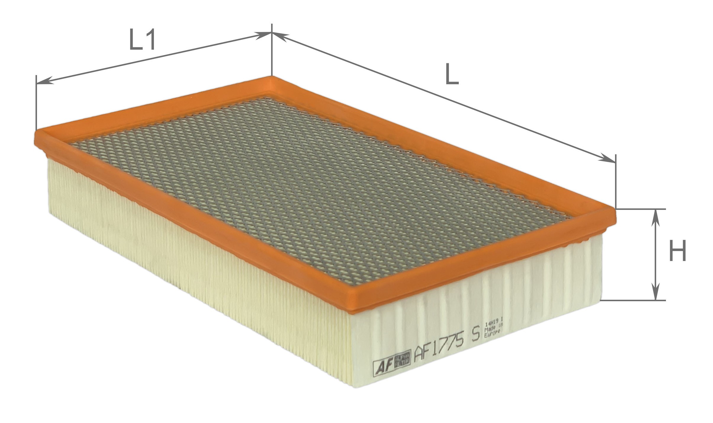 Alpha Filter AF1775S Air filter