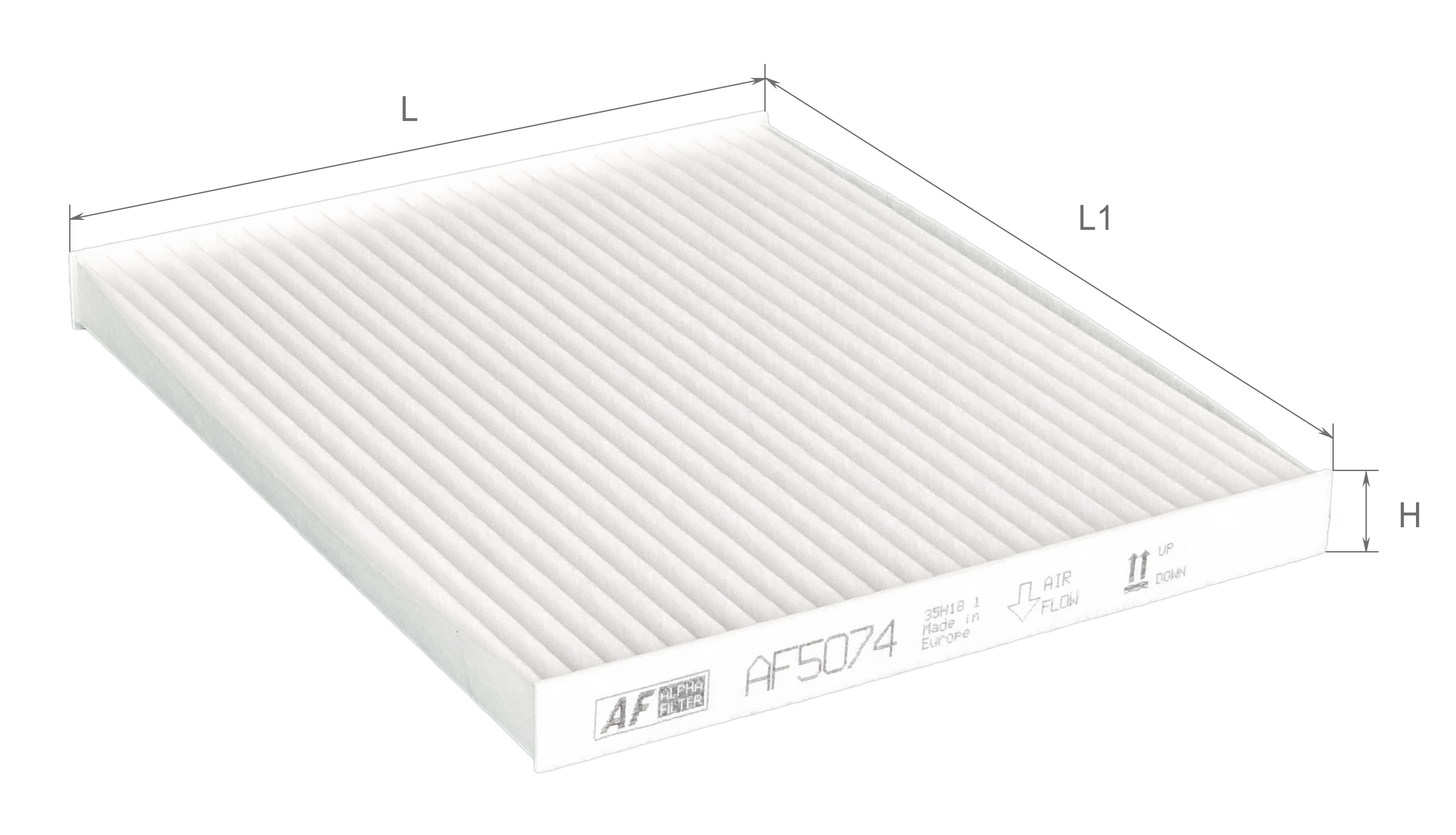 Alpha Filter AF5074 Фільтр салону