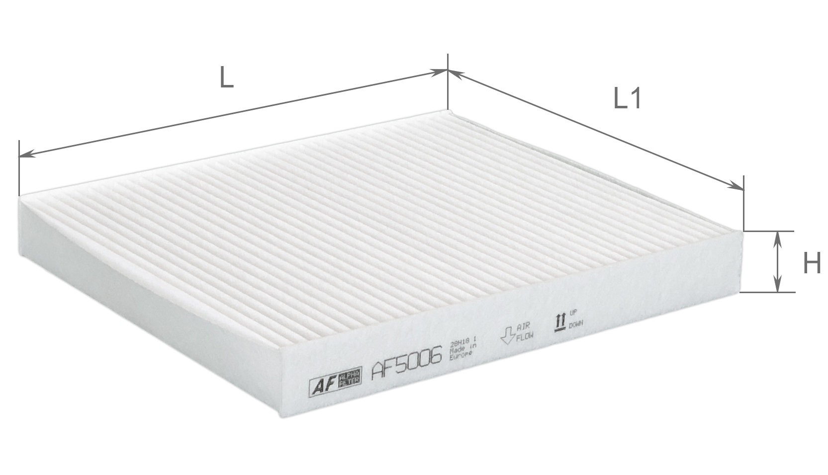 Alpha Filter AF5006 Фільтр салона Alpha Filter AF5006 Фільтр салона