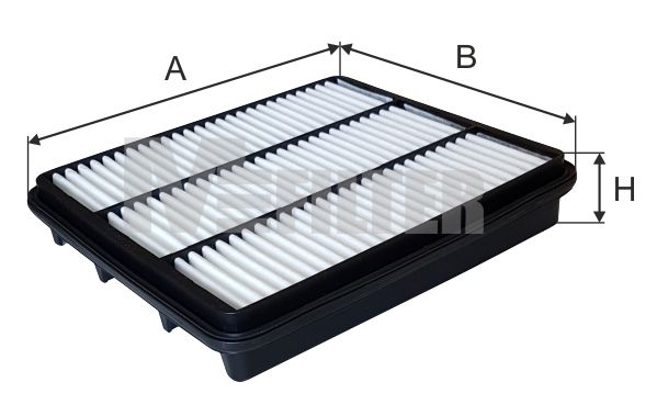 MFilter K 743 Фільтр повітряний