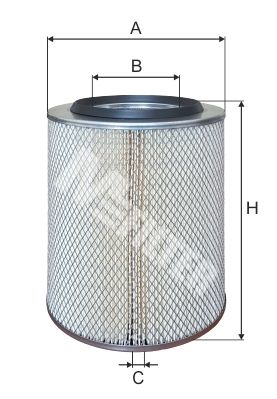 MFilter A 157 Фільтр повітряний