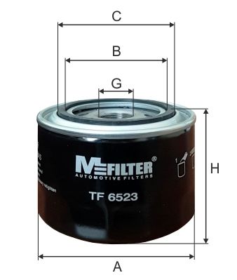 MFilter TF 6523 Фільтр масляний