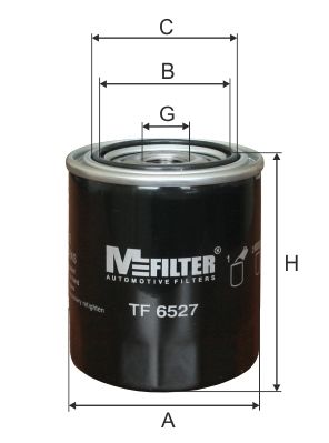 MFilter TF6527 Фільтр масляний
