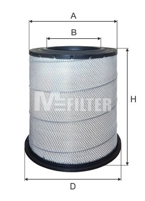 MFilter A 849 Фільтр повітряний