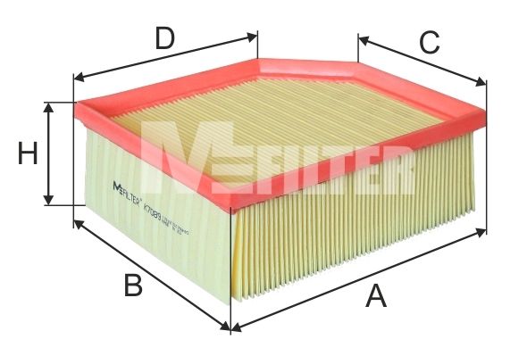 MFilter K 7089 Фільтр повітряний