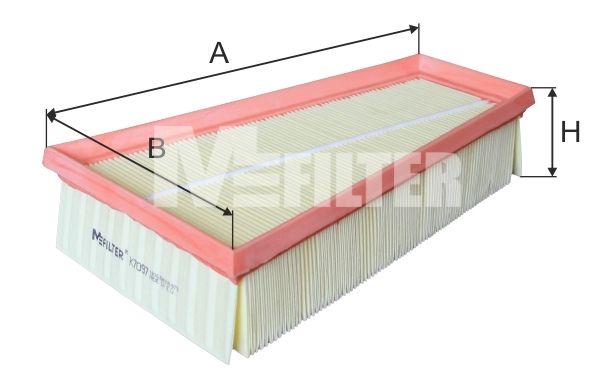 MFilter K 7097 Фільтр повітряний