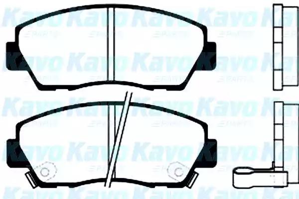 Kavo Parts BP-4513 Колодки гальмівні