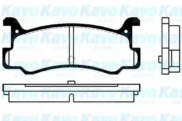Kavo Parts BP-4535 Brake pads