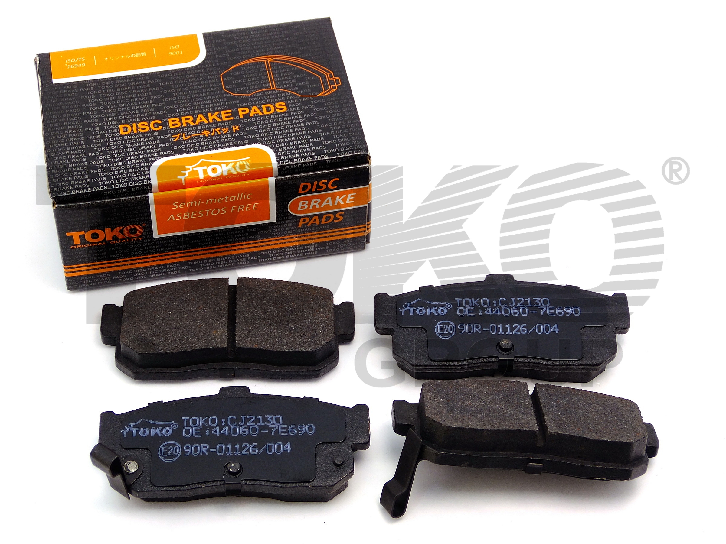 TOKO T2214030 Brake pads TOKO T2214030 Brake pads