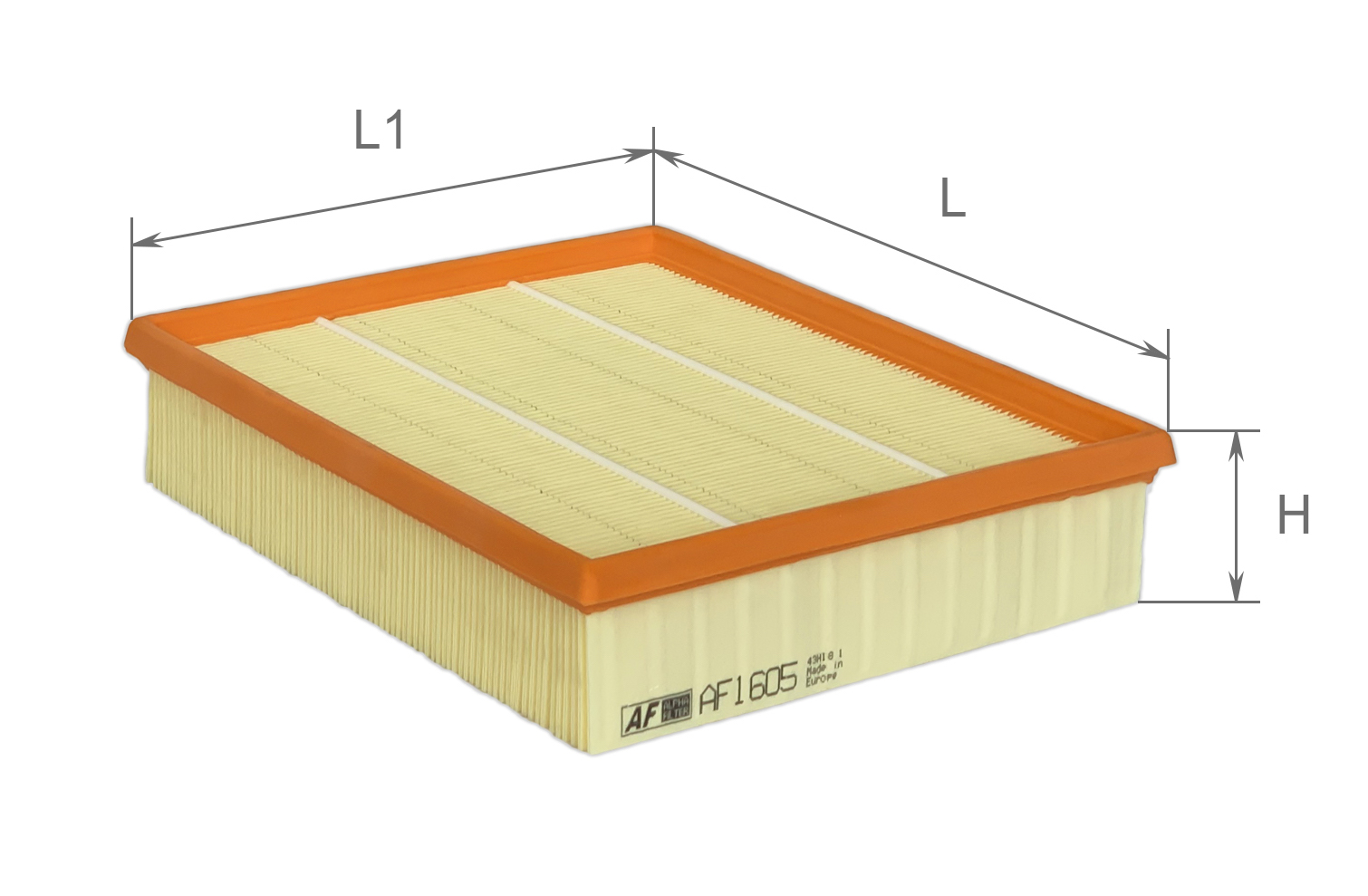 Alpha Filter AF1605 Фильтр воздушный