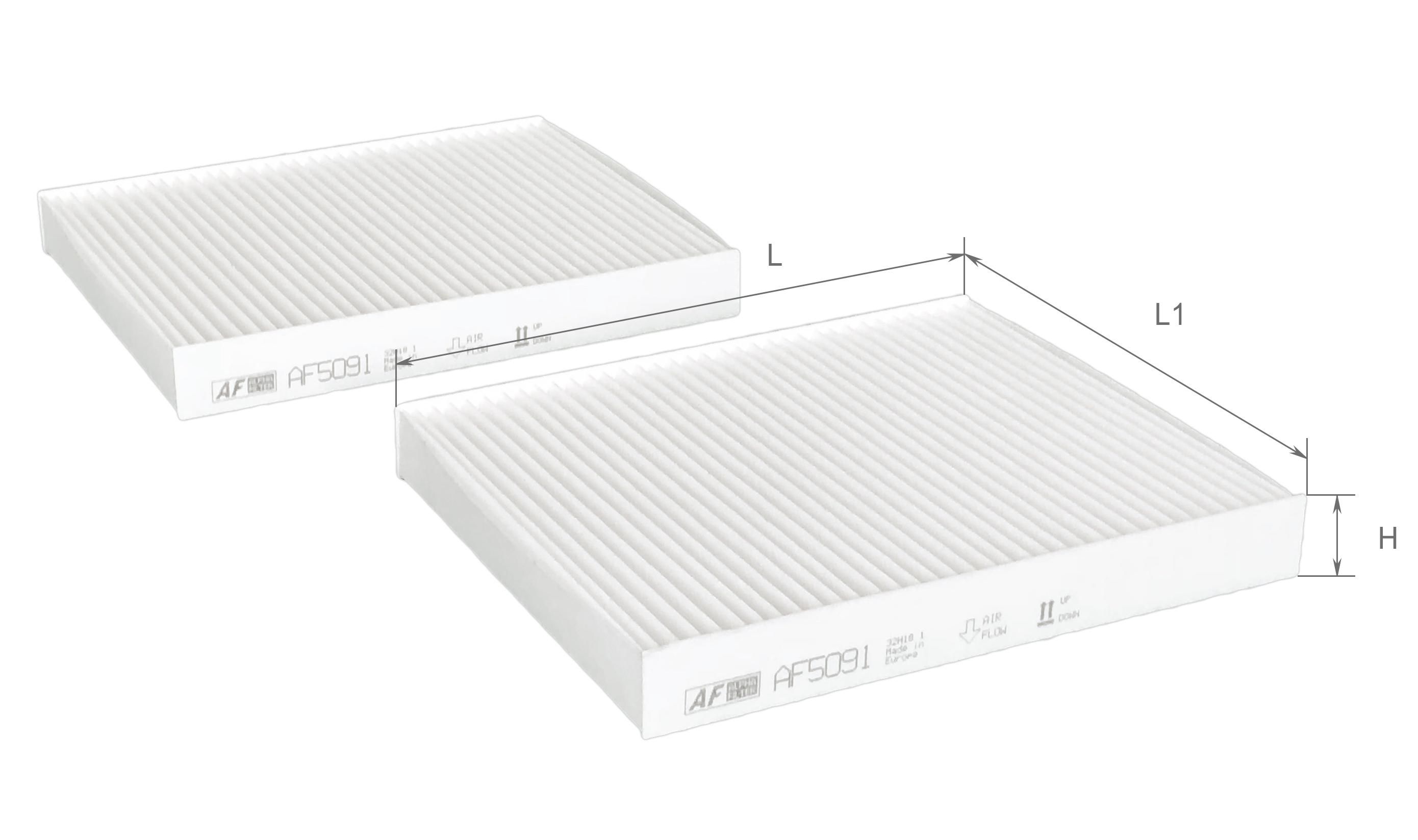 Alpha Filter AF5091 Фильтр салона