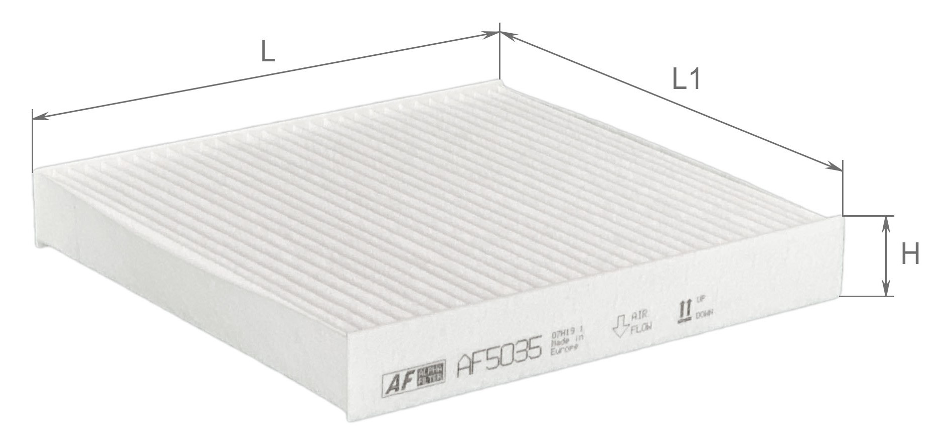 Alpha Filter AF5035 Фільтр салона Alpha Filter AF5035 Фільтр салона