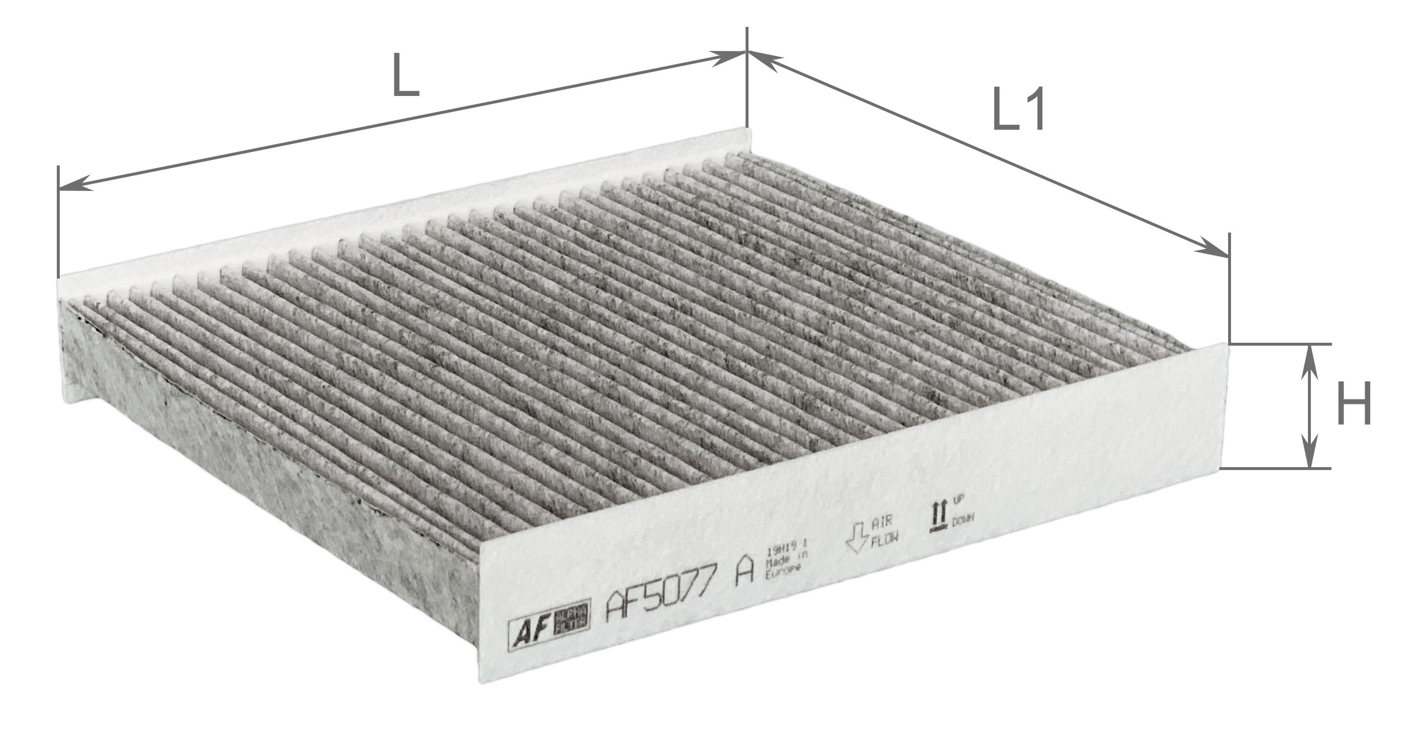 Alpha Filter AF5077A Фільтр салона Alpha Filter AF5077A Фільтр салона