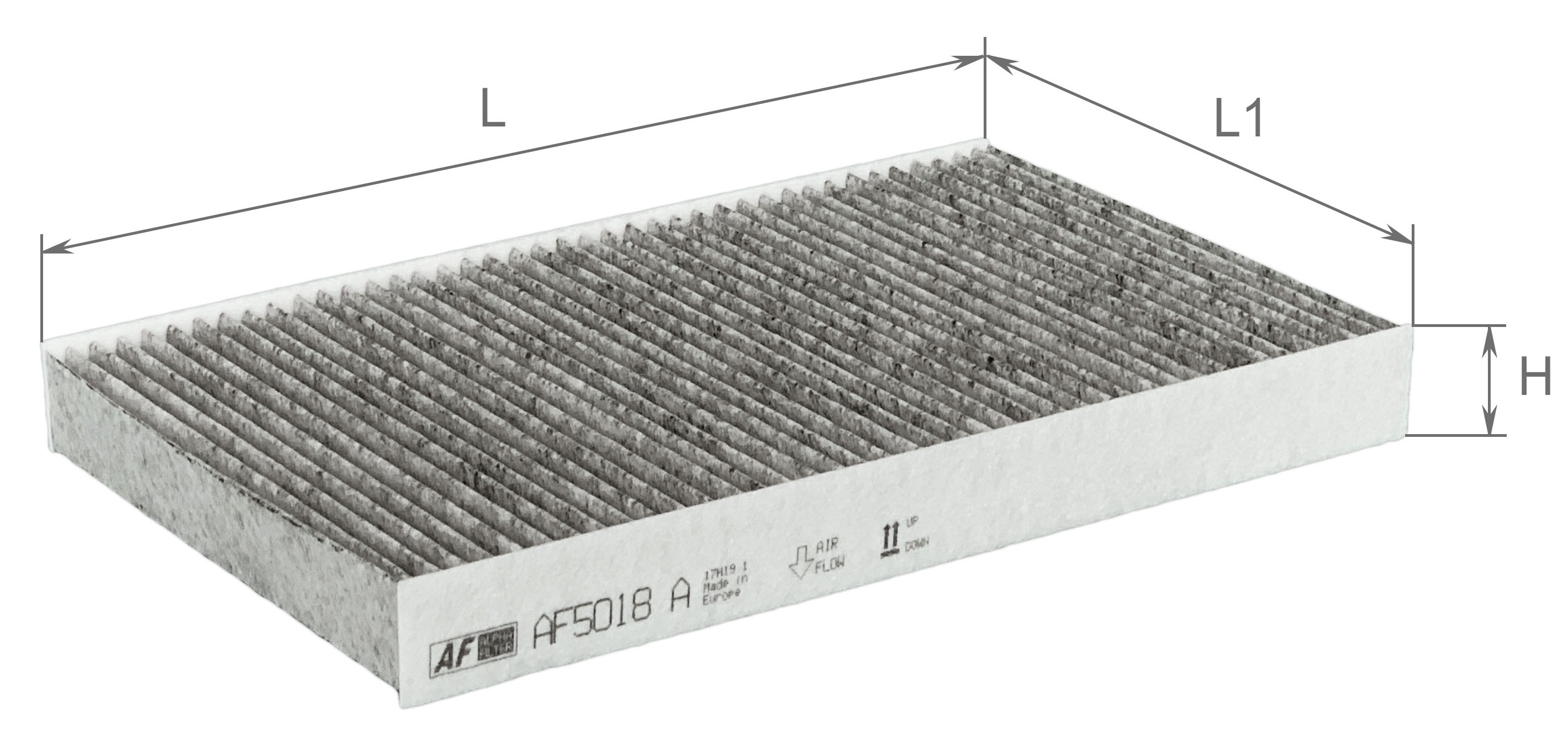 Alpha Filter AF5018A Фільтр салона Alpha Filter AF5018A Фільтр салона
