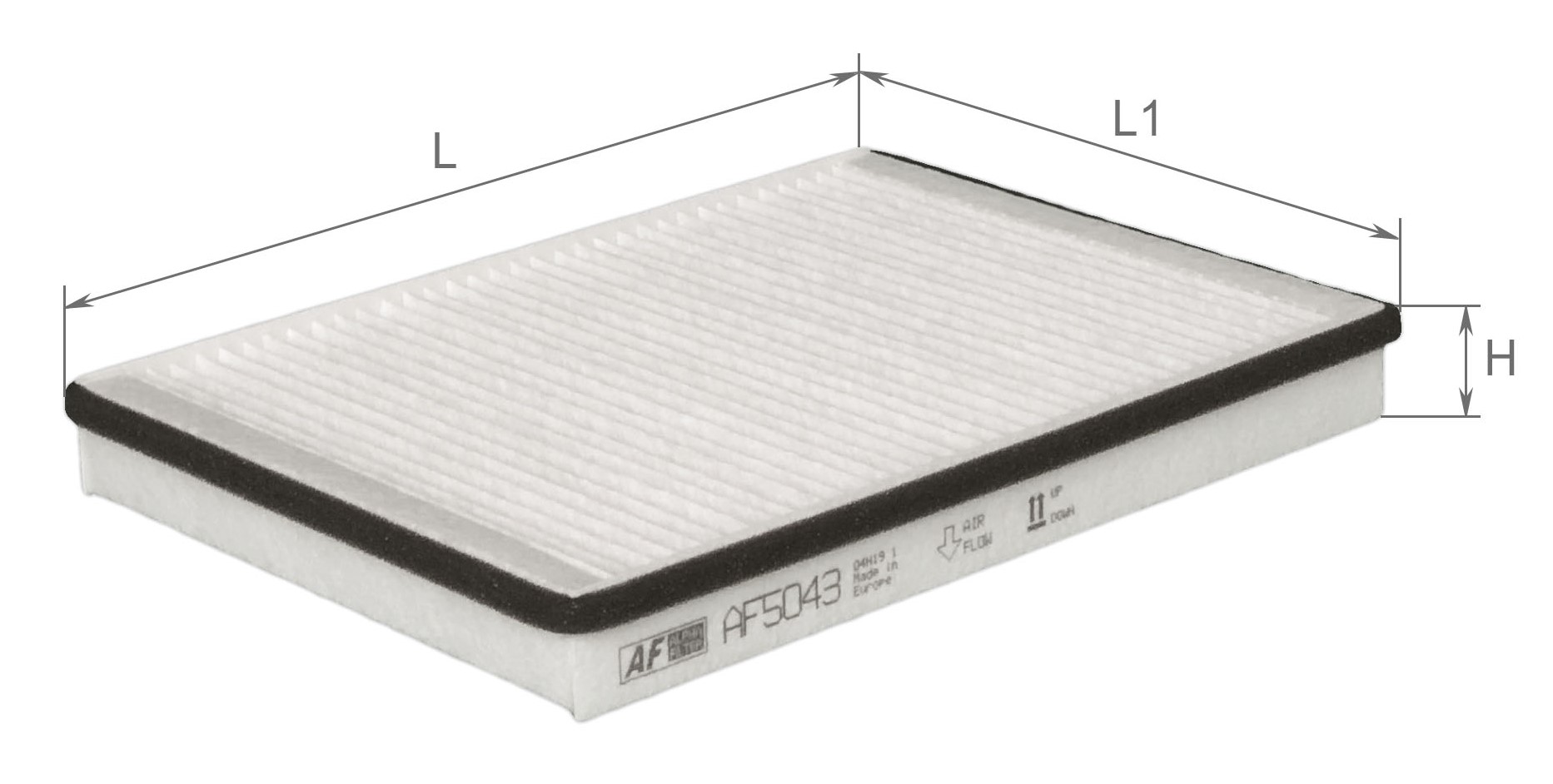 Alpha Filter AF5043 Фільтр салону Alpha Filter AF5043 Фільтр салону