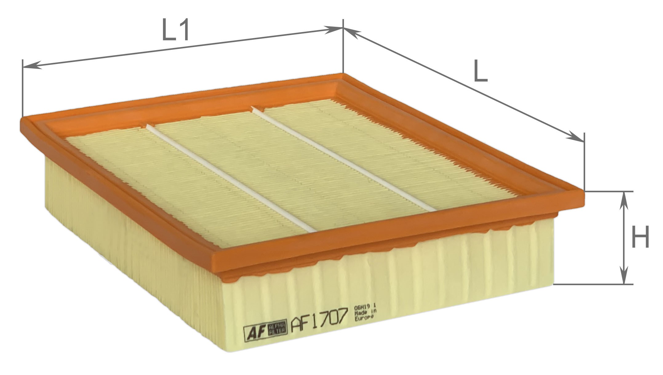 Alpha Filter AF1707 Фильтр воздушный Alpha Filter AF1707 Фильтр воздушный