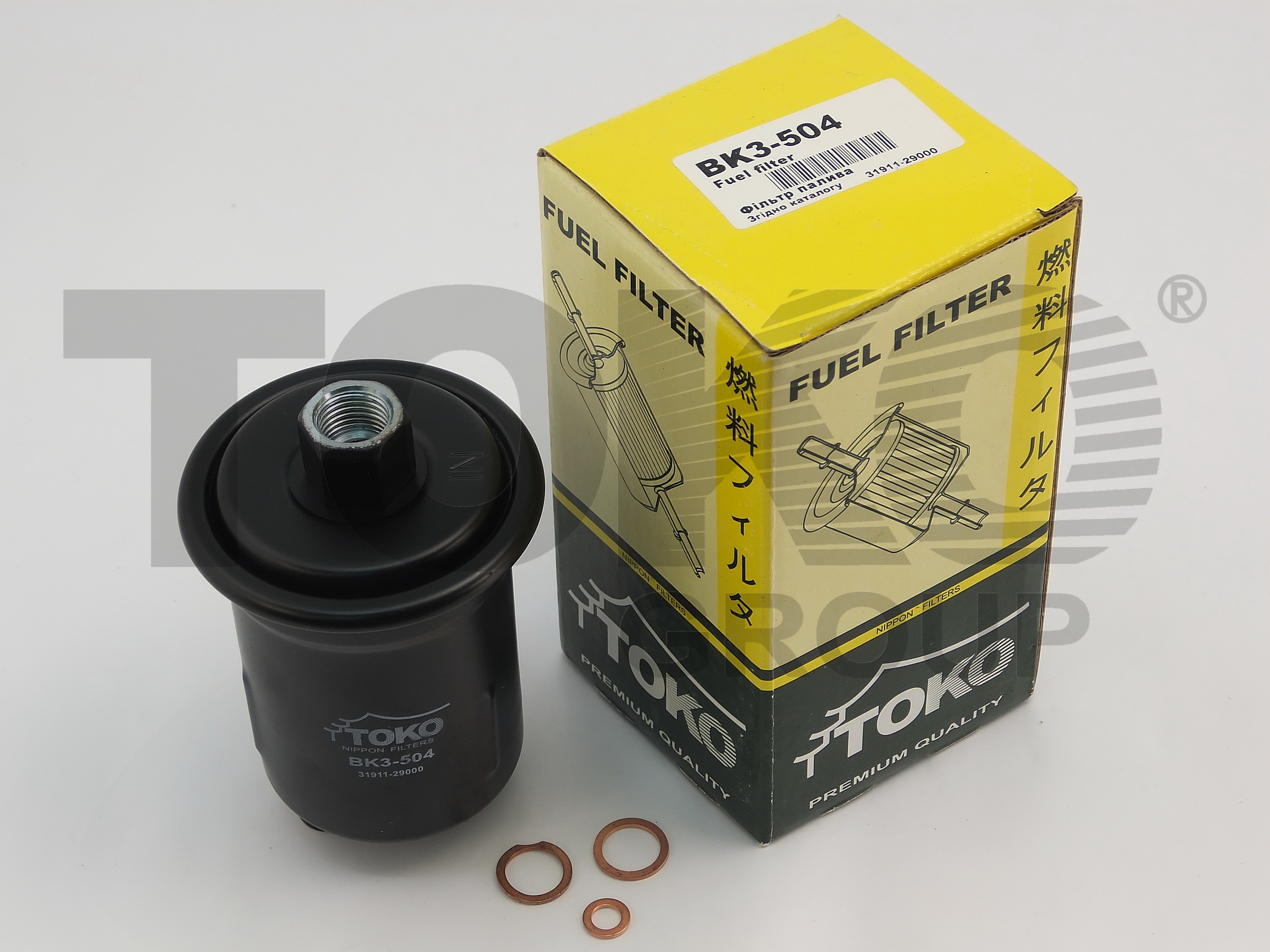 TOKO T1303004 Фільтр паливний TOKO T1303004 Фільтр паливний