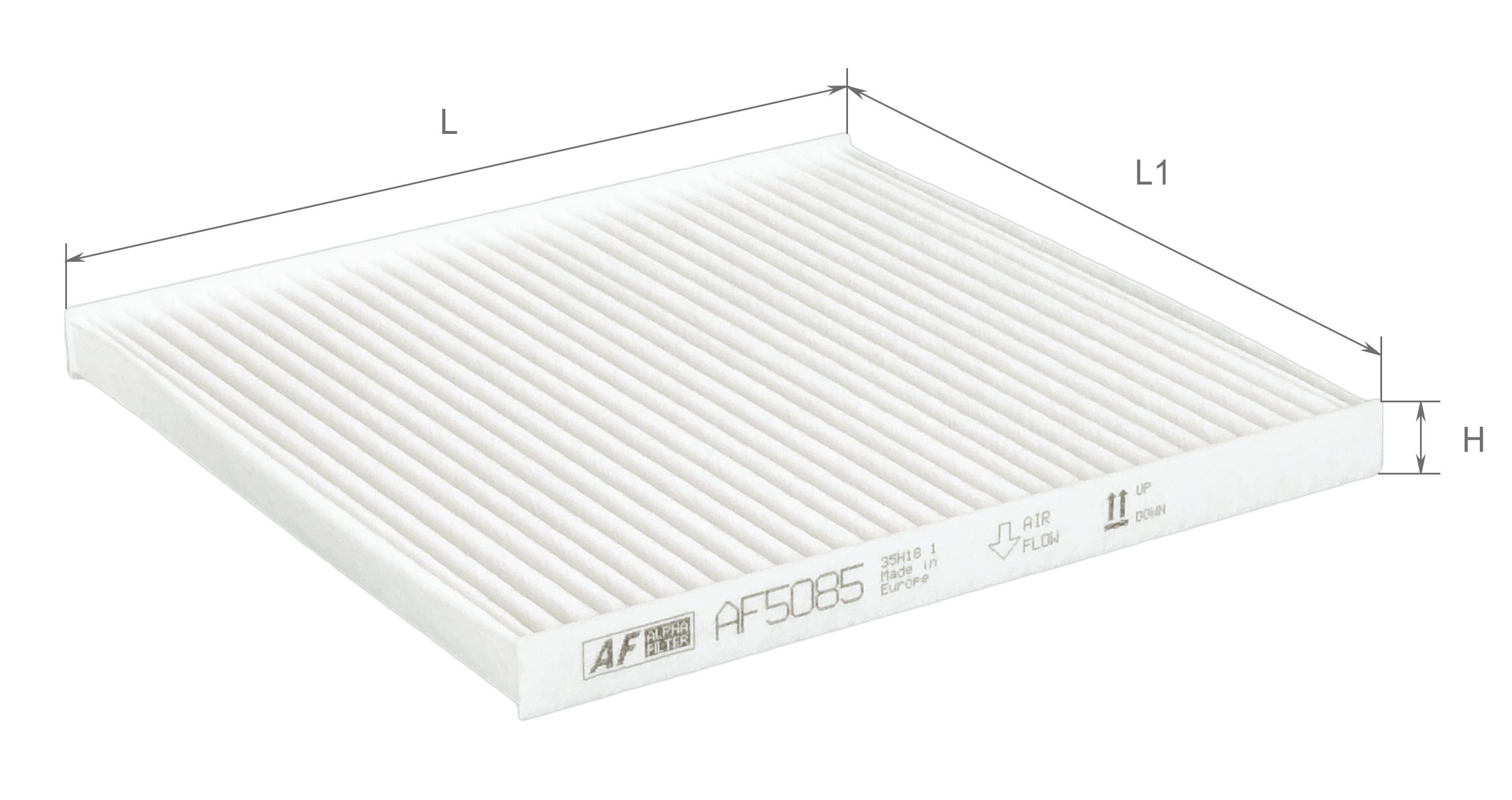 Alpha Filter AF5085 Фільтр салону