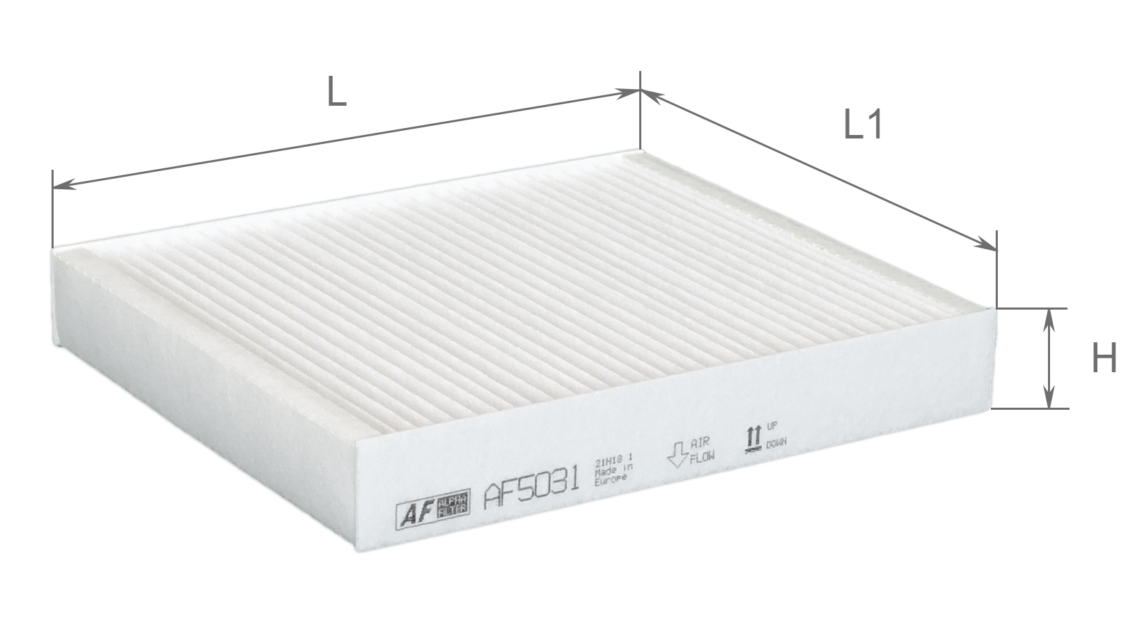 Alpha Filter AF5031 Фільтр салону Alpha Filter AF5031 Фільтр салону