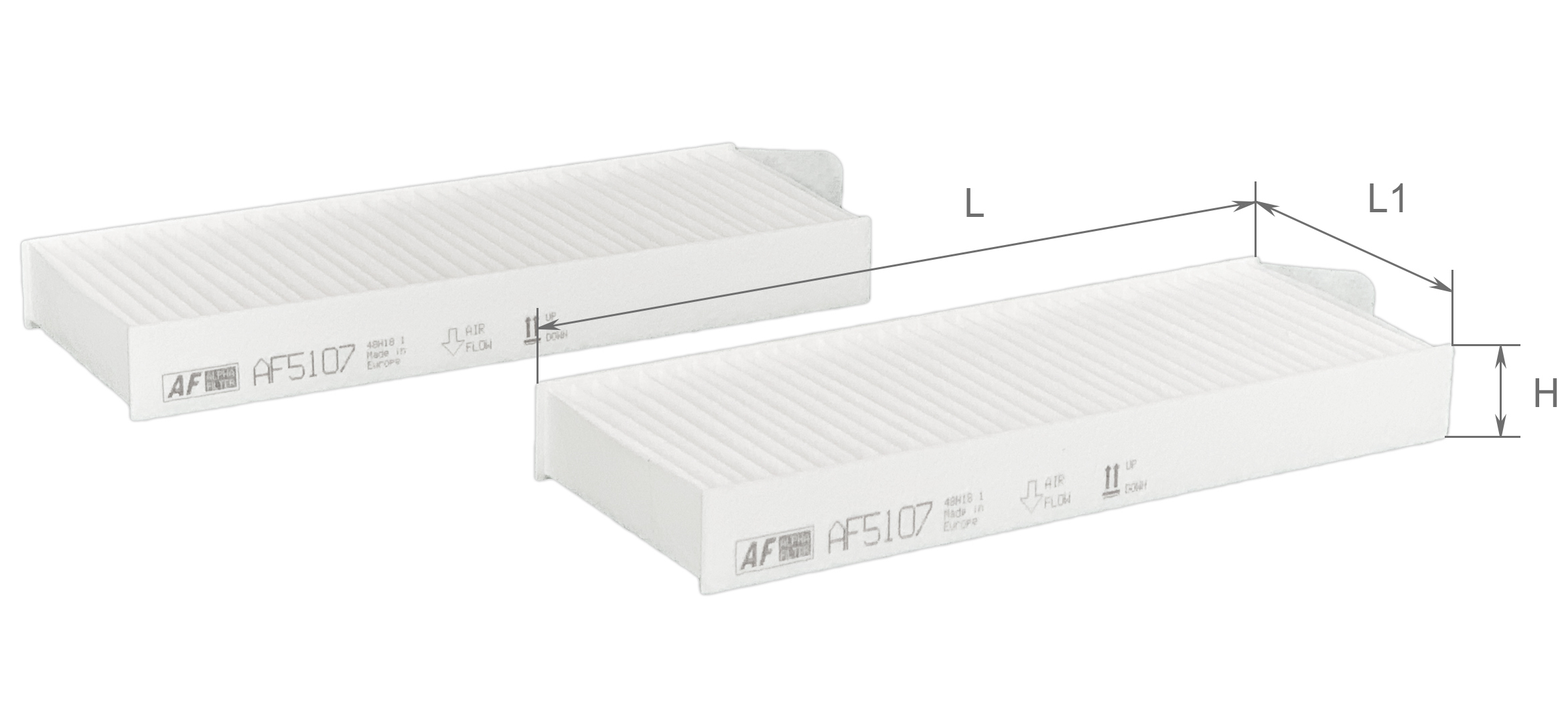 Alpha Filter AF5107 Фільтр салону