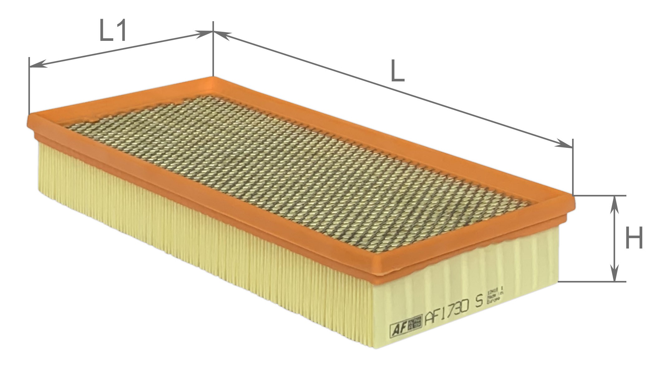 Alpha Filter AF1730S Фільтр повітряний