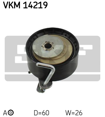 SKF VKM 14219 Ролик натяжний ременя поліклинового SKF VKM 14219 Ролик натяжний ременя поліклинового