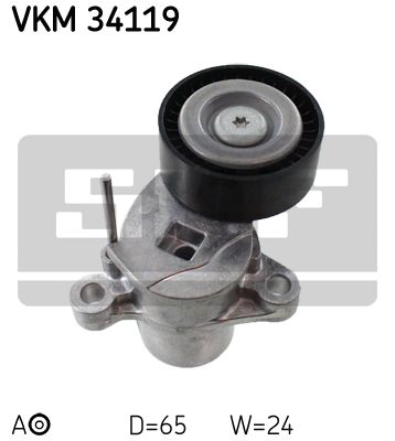 SKF VKM 34119 Ролик натажной ремня поликлинового SKF VKM 34119 Ролик натажной ремня поликлинового