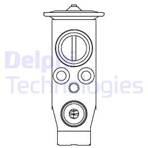 Delphi CB1003V Розширювальний клапан кондиціонера