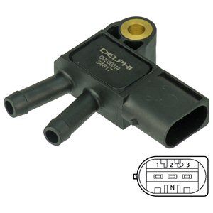 Delphi DPS00014 Sensor exhaust gas pressure Delphi DPS00014 Sensor exhaust gas pressure