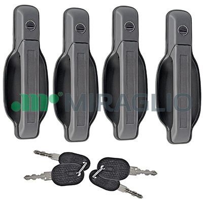 Miraglio 85/107 Cylinder lock