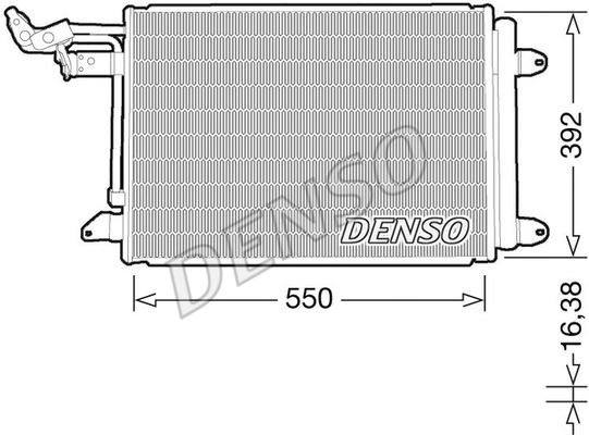 Denso DCN32032 Конденсер