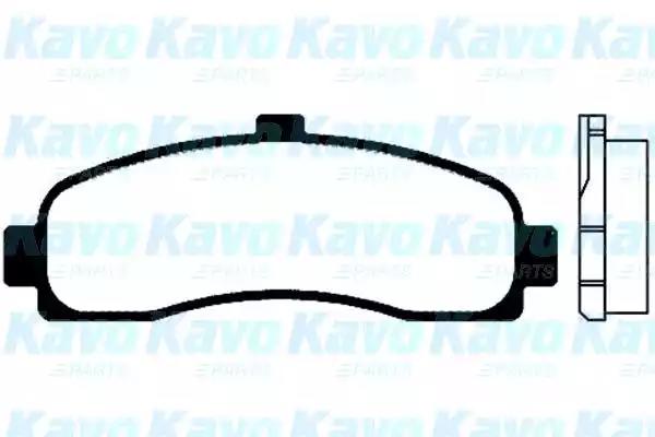 Kavo Parts BP-6525 Колодки гальмівні
