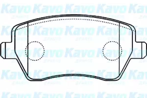 Kavo Parts BP-6570 Brake pads