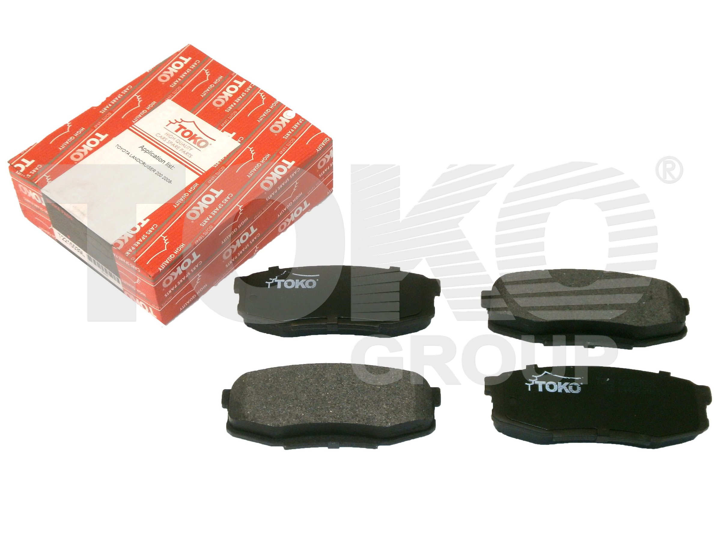 TOKO T2215039L Brake pads TOKO T2215039L Brake pads