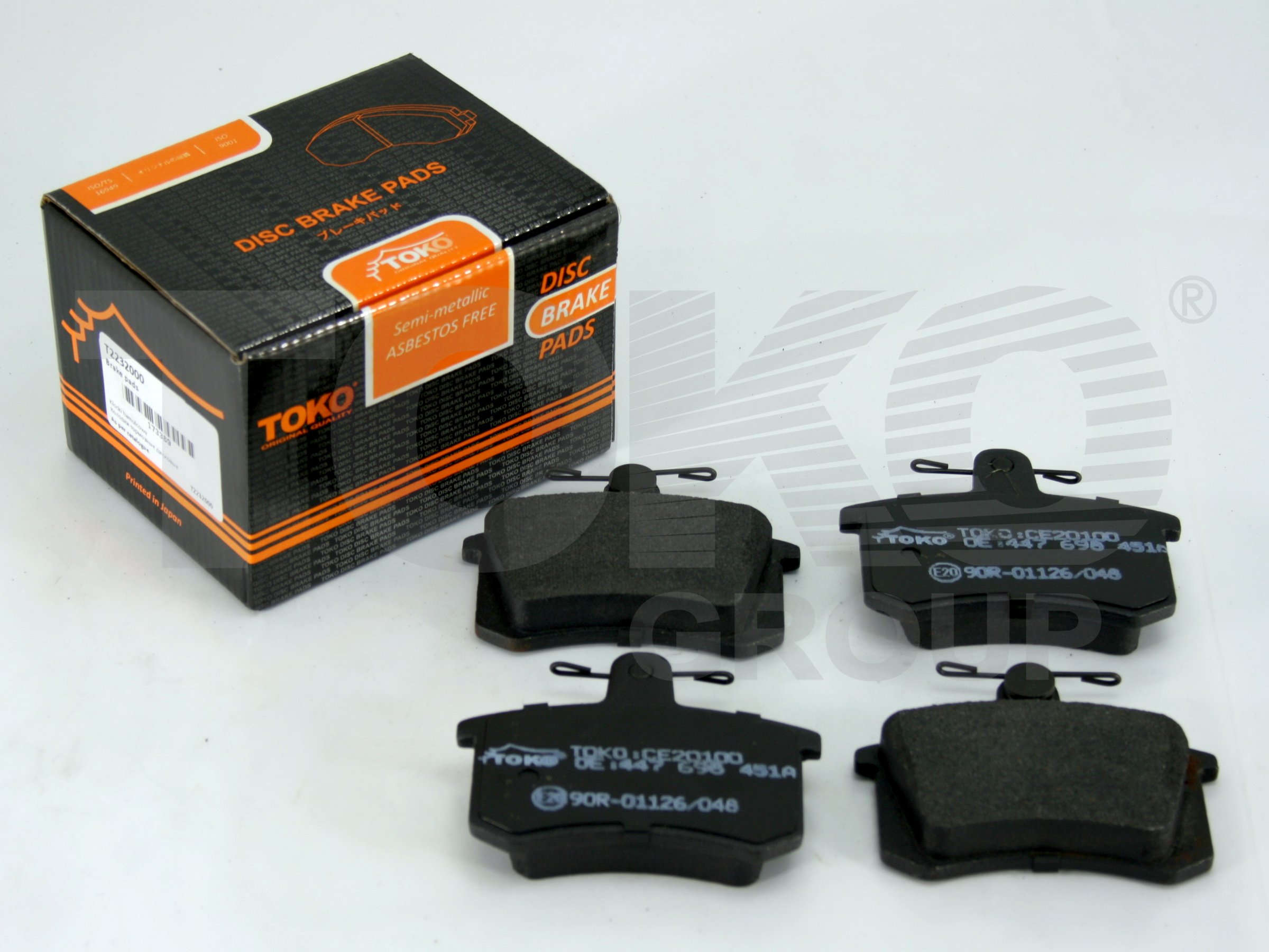 TOKO T2232000 Колодки тормозные TOKO T2232000 Колодки тормозные